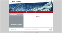 Desktop Screenshot of jeangraniou.fr