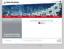 Tablet Screenshot of jeangraniou.fr